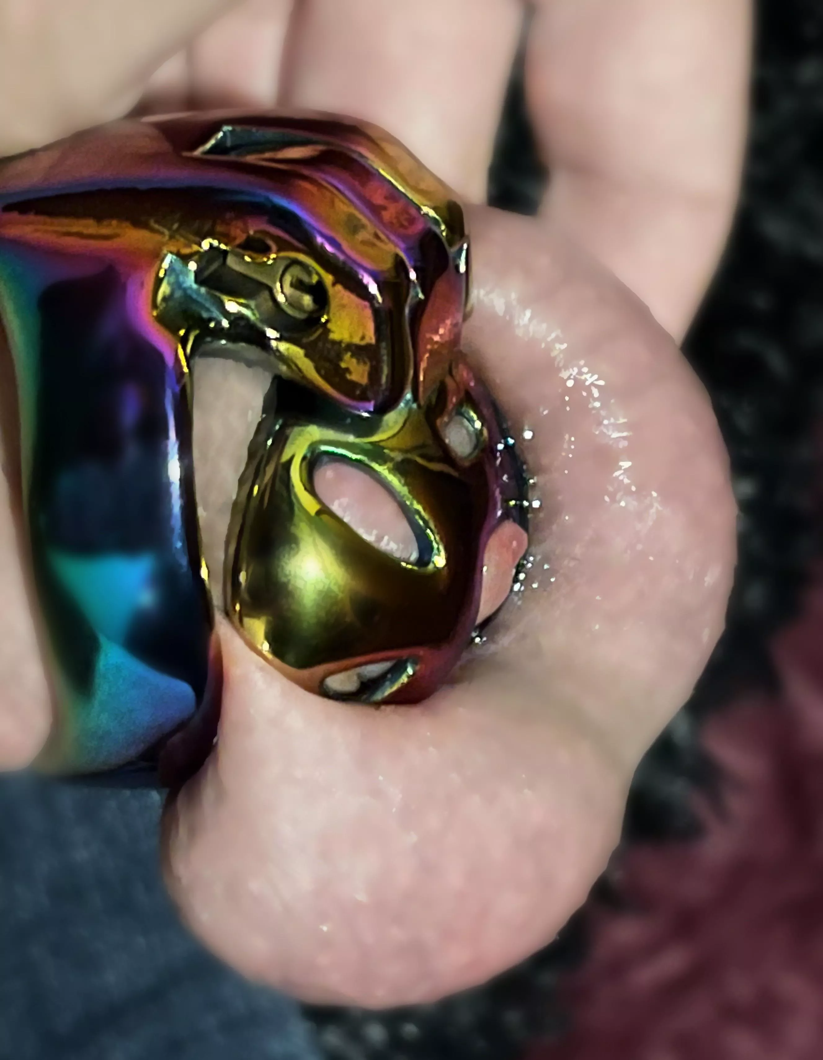 Sometimes being caged sucks! Please let me out. I’m super horny!