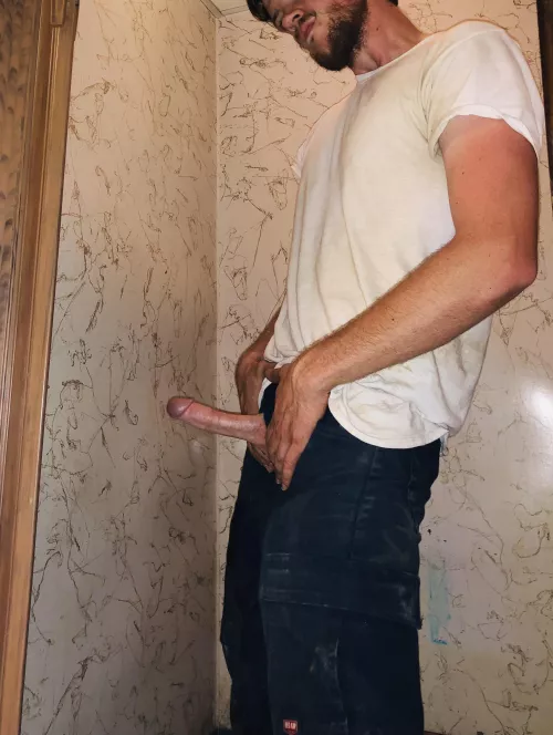 You all liked the couch pose, but how do we like a mid shift work pose?🫣