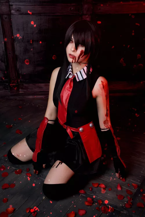 Akame from Akame Ga kill cosplay by Yunakairi
