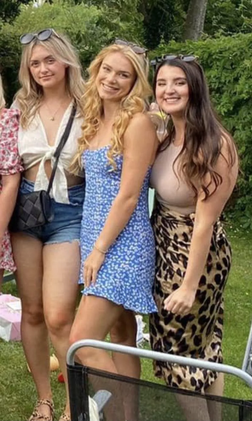 Blonde, redhead and brunette. Skinny and curvy mix. Let me know your reasons