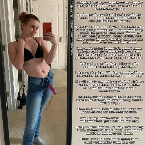 Did you do something in the past that you no longer do? Did you hide it because you were afraid it would jeopardize your relationship? Well, you underestimated how curious women can be when they really love you, and they are willing to do things you migh