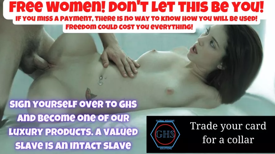 GHS looks to profit from the Cocksleve Panic in the Free Woman community.