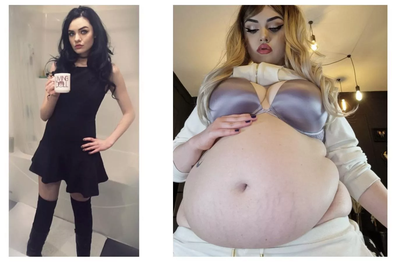 Good girls eat their donuts and double their weight 😇