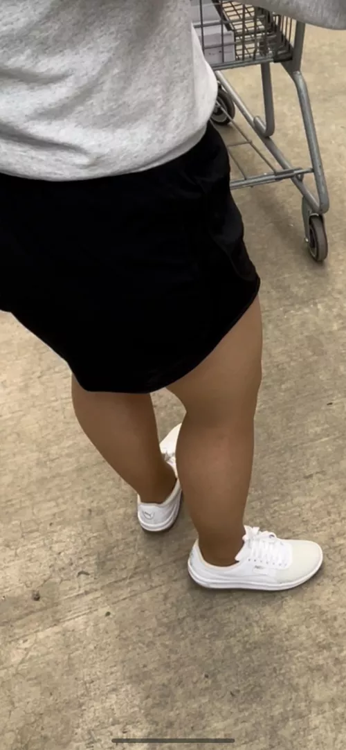 I love to shop in pantyhose and see the looks I get. Would you stare at me?