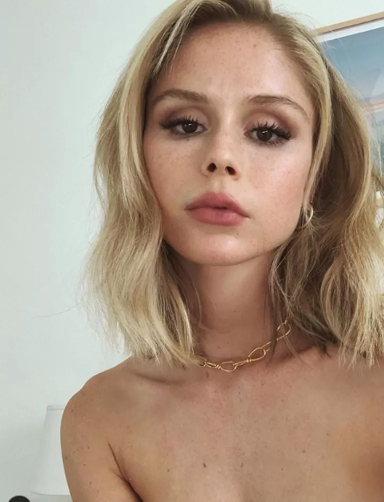 I'm feeling really horny Erin Moriarty, I would love to hold the edge building a big orgasm so then I can lick it up for her.