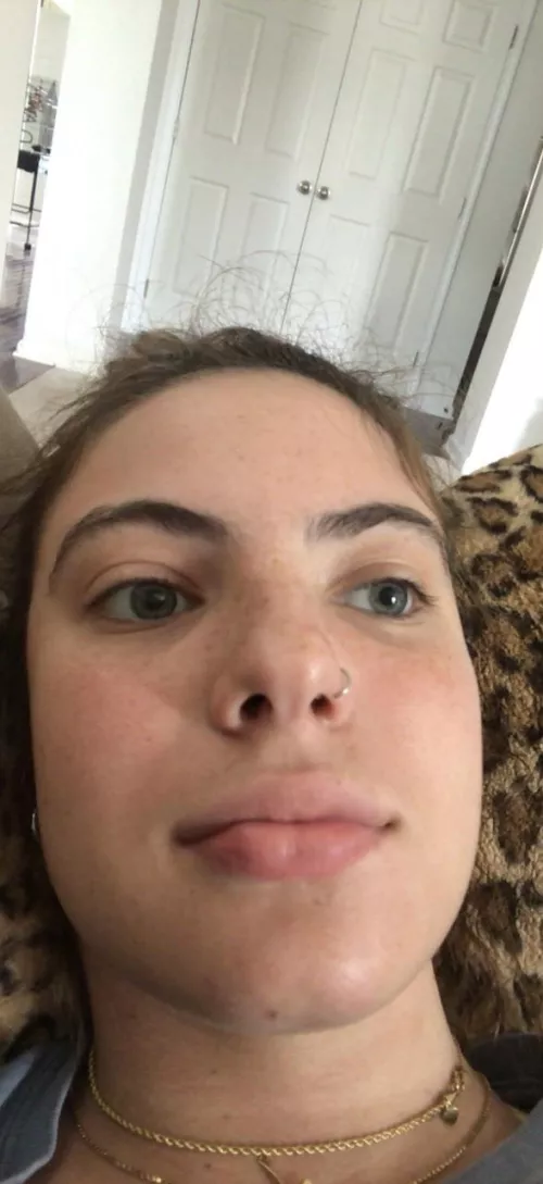 IRL best friend, love jerking and cumming to her, wanted to share her with you and see you cum trib her too, send a cock trib of this pic for more if interested in cum tribbing this slutty face, Kik Cumpuppet69 if you wanna do video