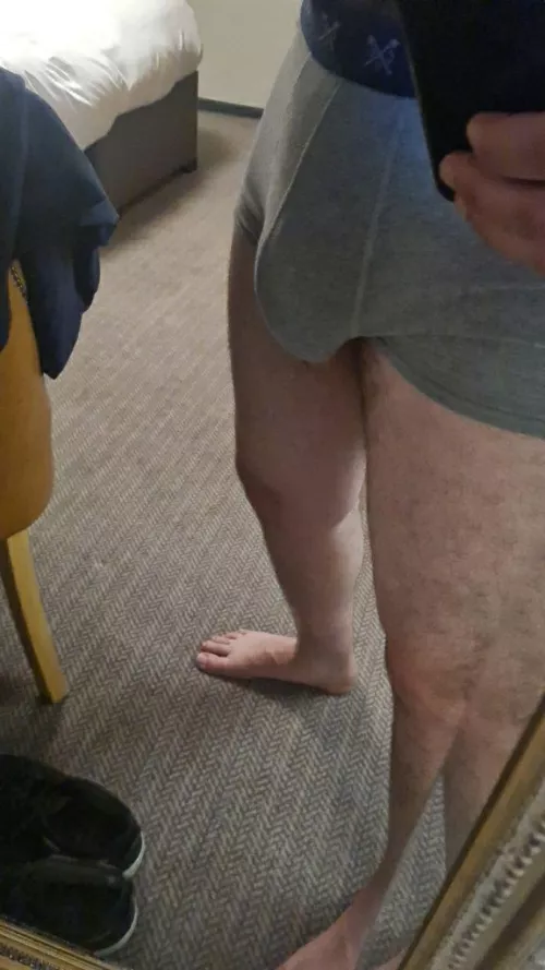 just about fit it in these boxers