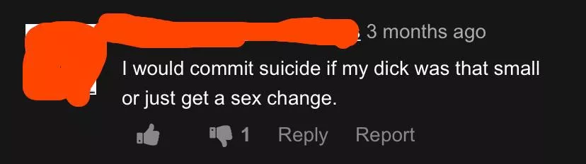 Man’s more concerned about the guy’s dick size than the girl’s ass…