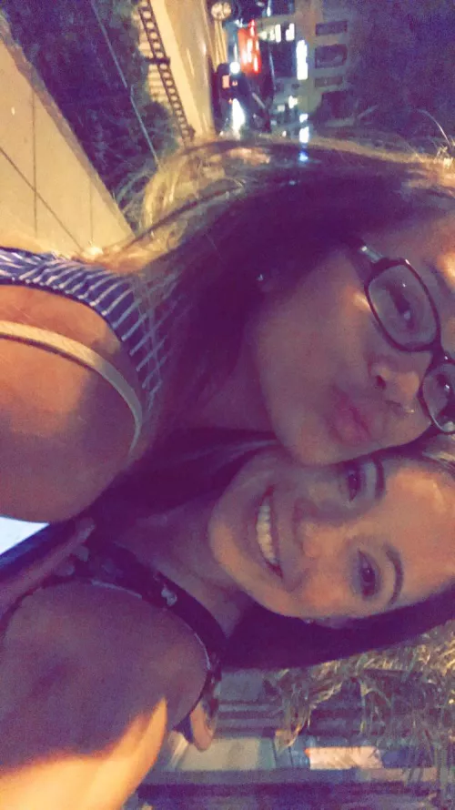 message if you want to see more of the one on the left, and both of them 69 each other 😉