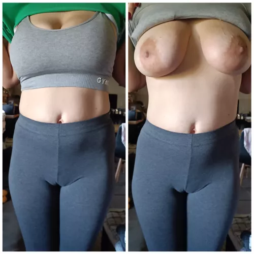 On or off or what did you see first, boobs or CT?