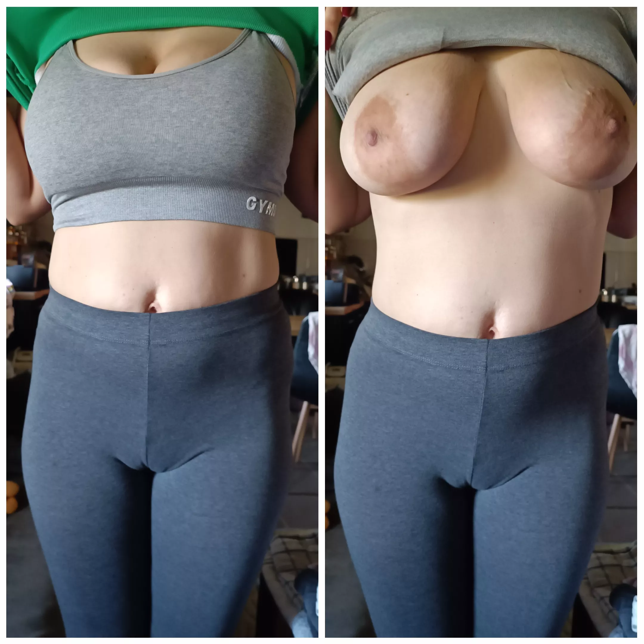 On or off or what did you see first, boobs or CT?