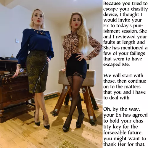 Those were years ago, surely you have corrected or have been corrected since then, right?