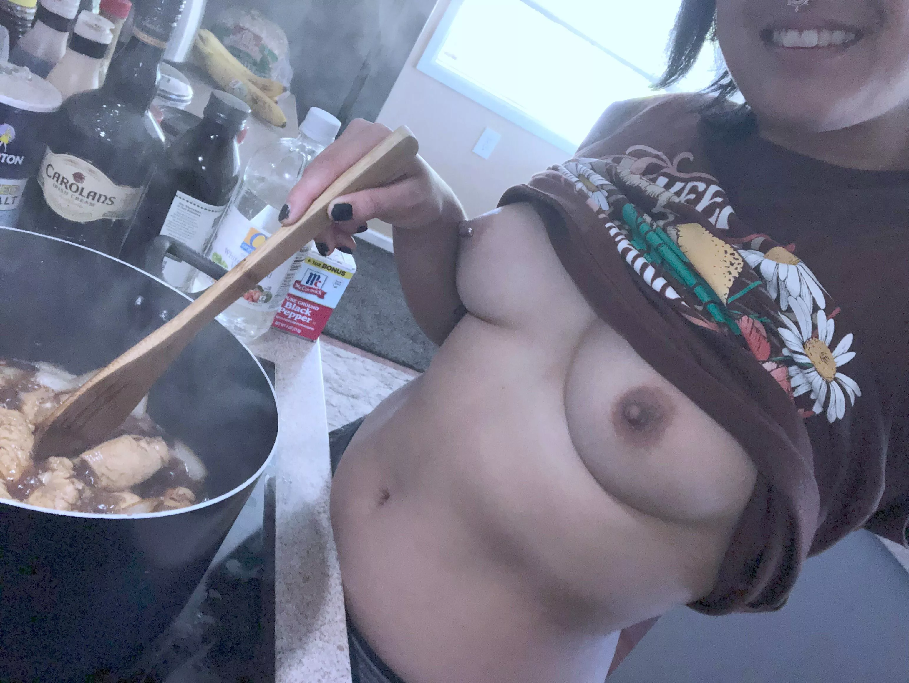 Wanna make a meal together baby?😋😋😘