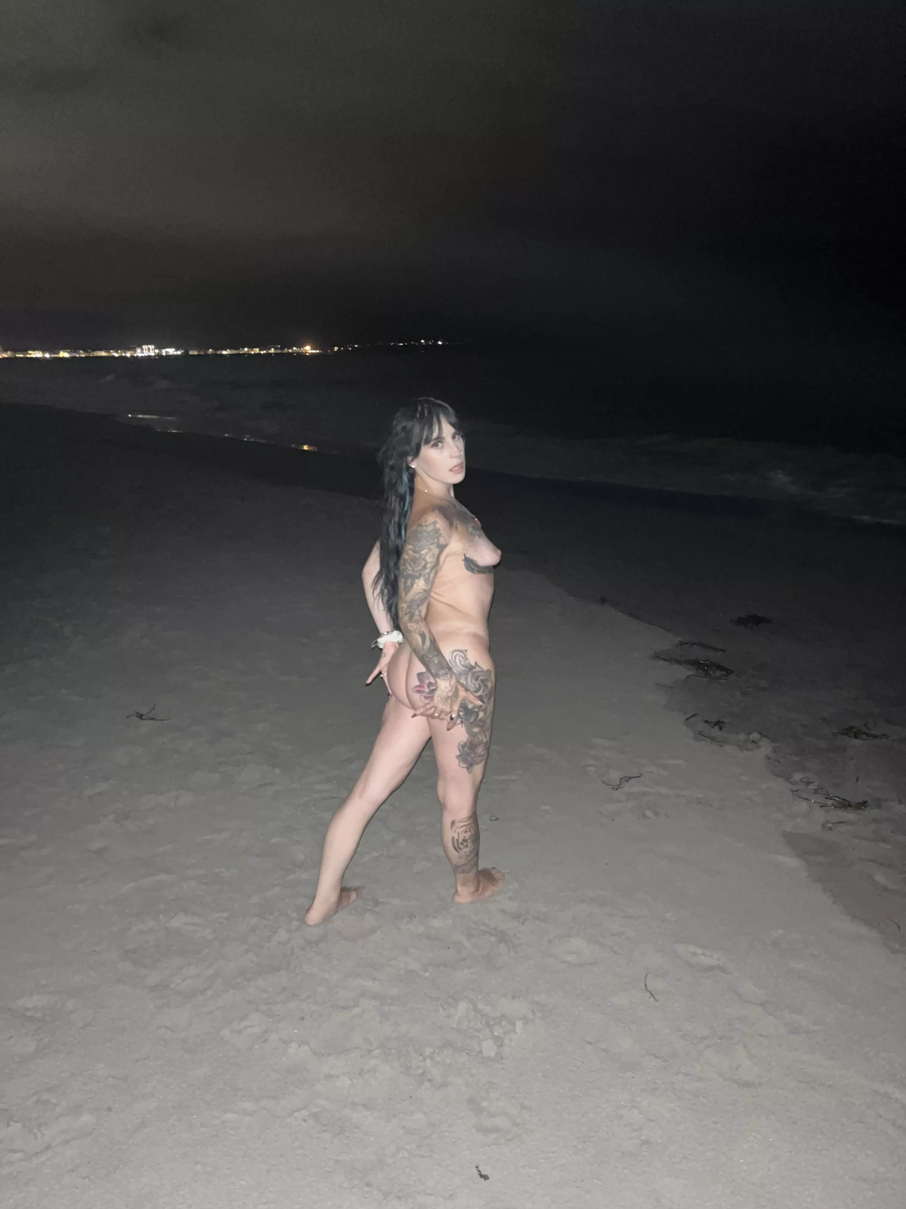 We’ll it is hump day.. so naked on the beach for hump day, I’ll take that. 😇