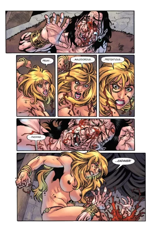 Beautiful Beatdown [Belit & Valeria: Swords vs Sorcery #4]