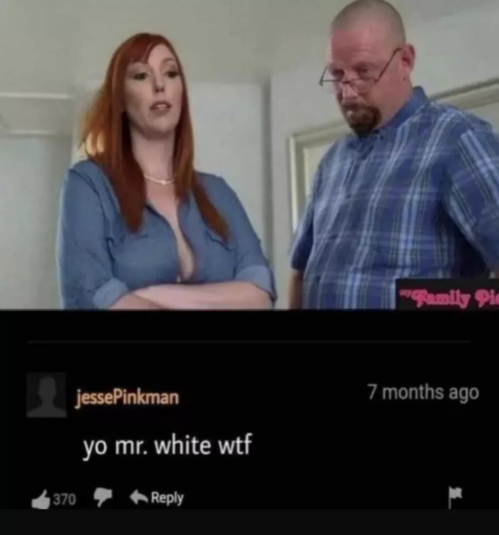 Breaking bad x PornHub crossover?!?!