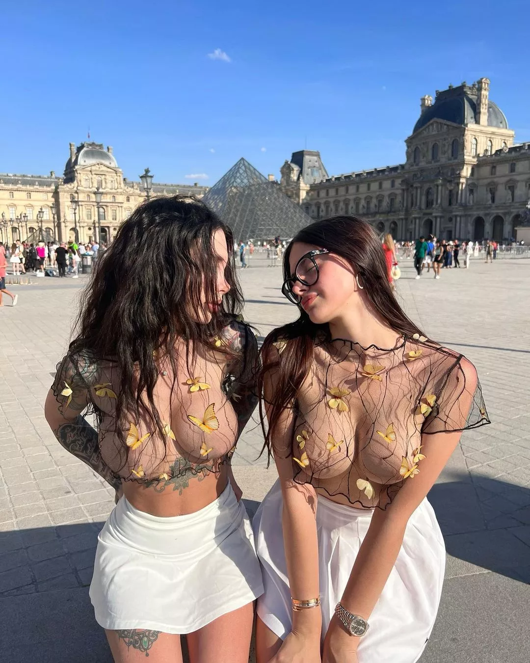 Butterflies at the Louvre