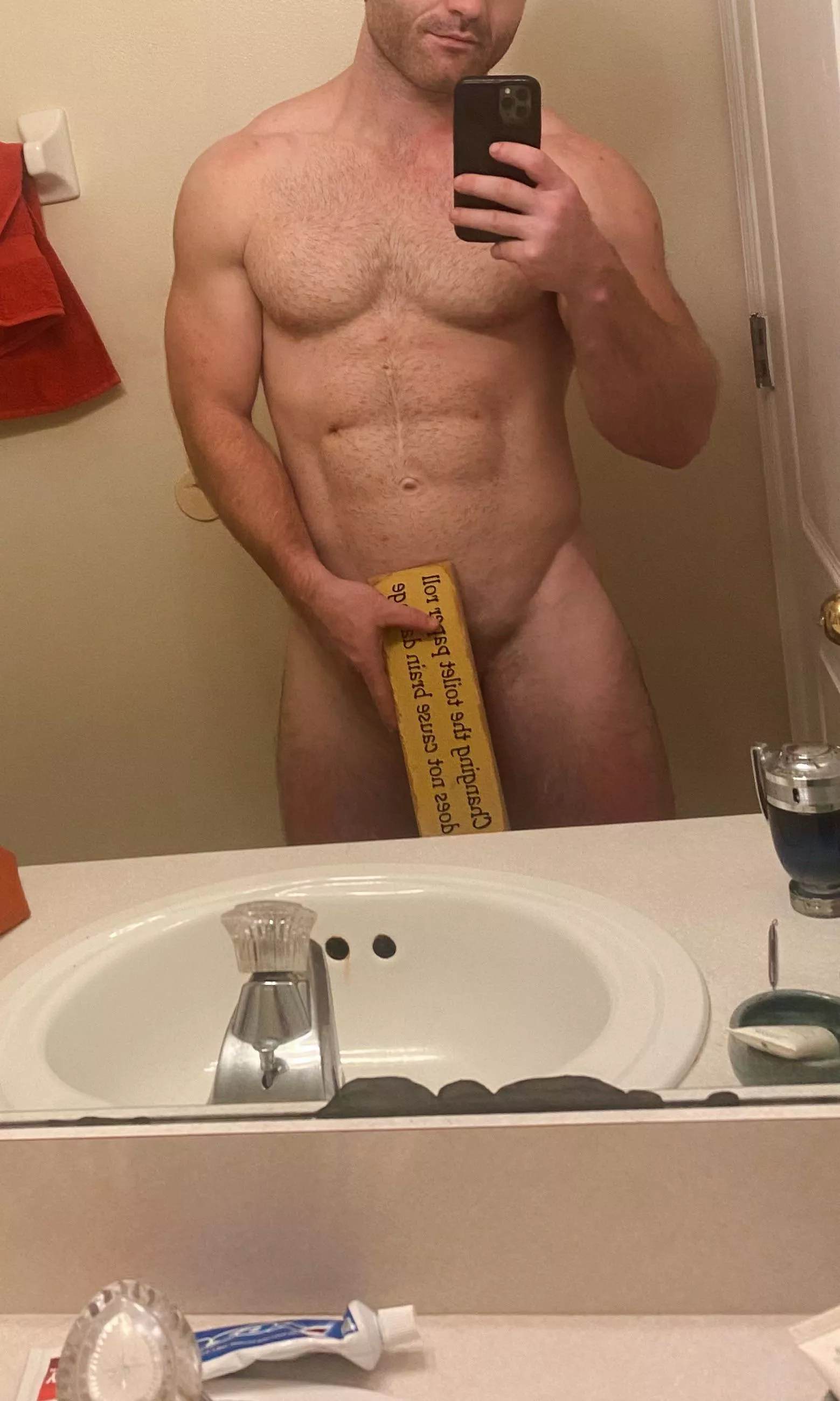 Can someone get rid of the sign for me? It’s just in the way