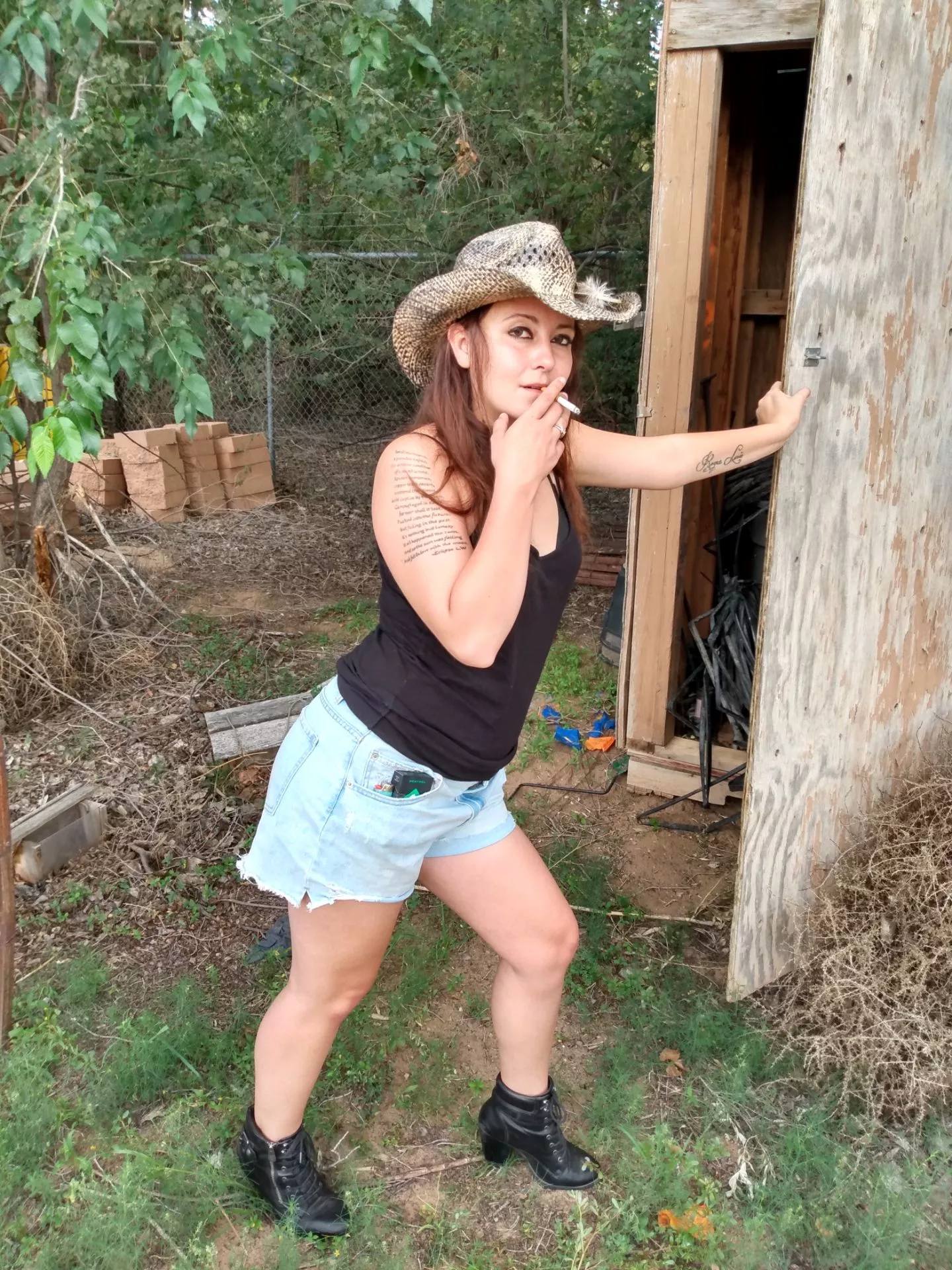 Finally embracing my country side 😘