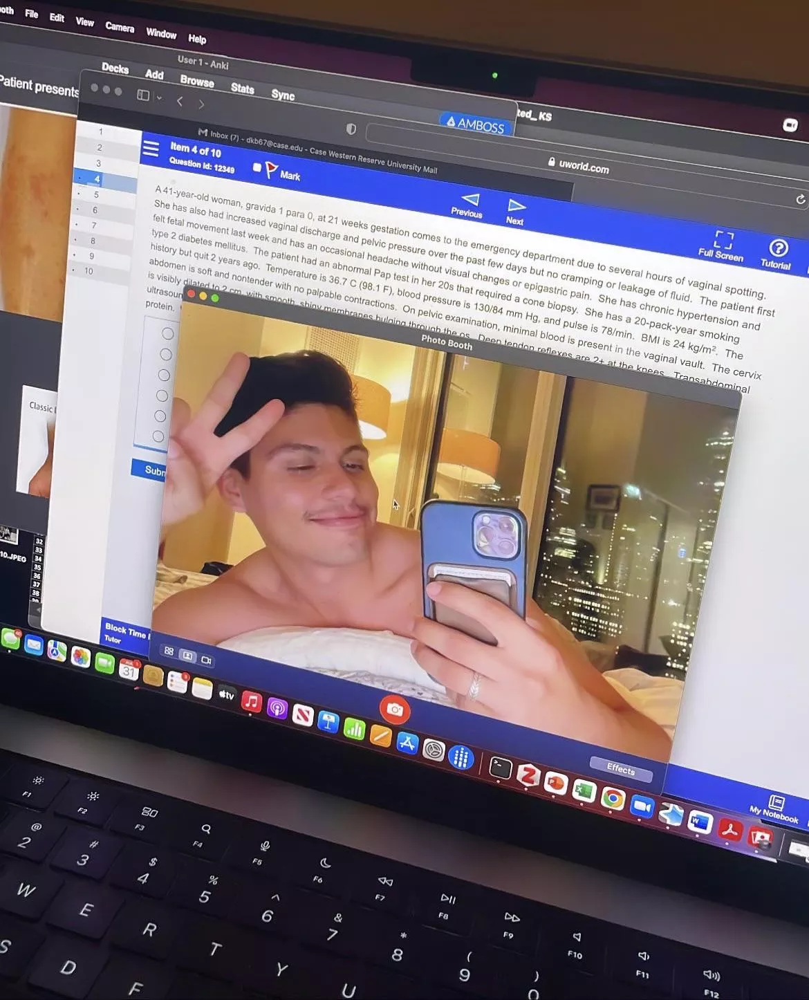 Someone keep me company while I study all night!