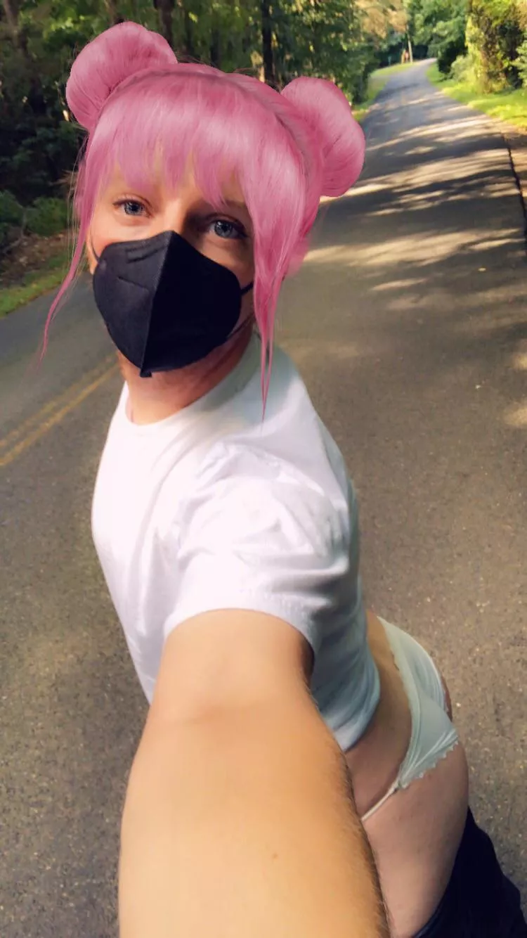 Stop and say hi if you want random nsfw pics from sissies [18+ only]