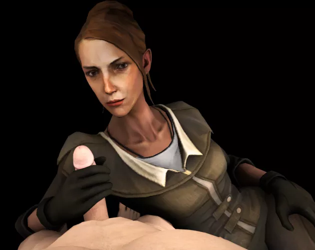 Callista (from Dishonored) Handjob - [Skeletron27]