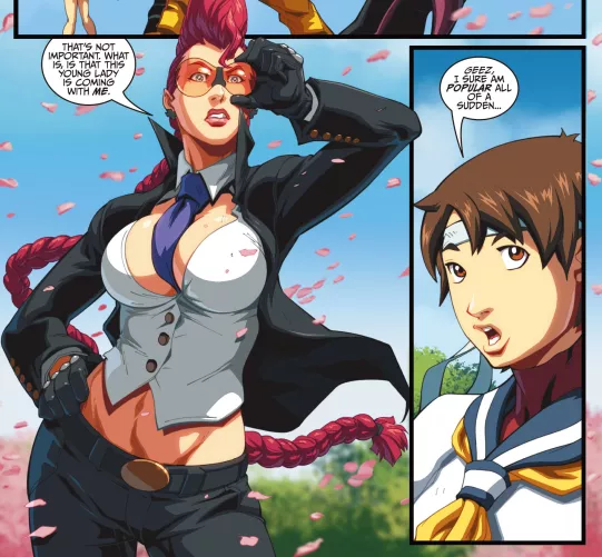 Crimson Viper's plot [Street Fighter IV #02][2009]