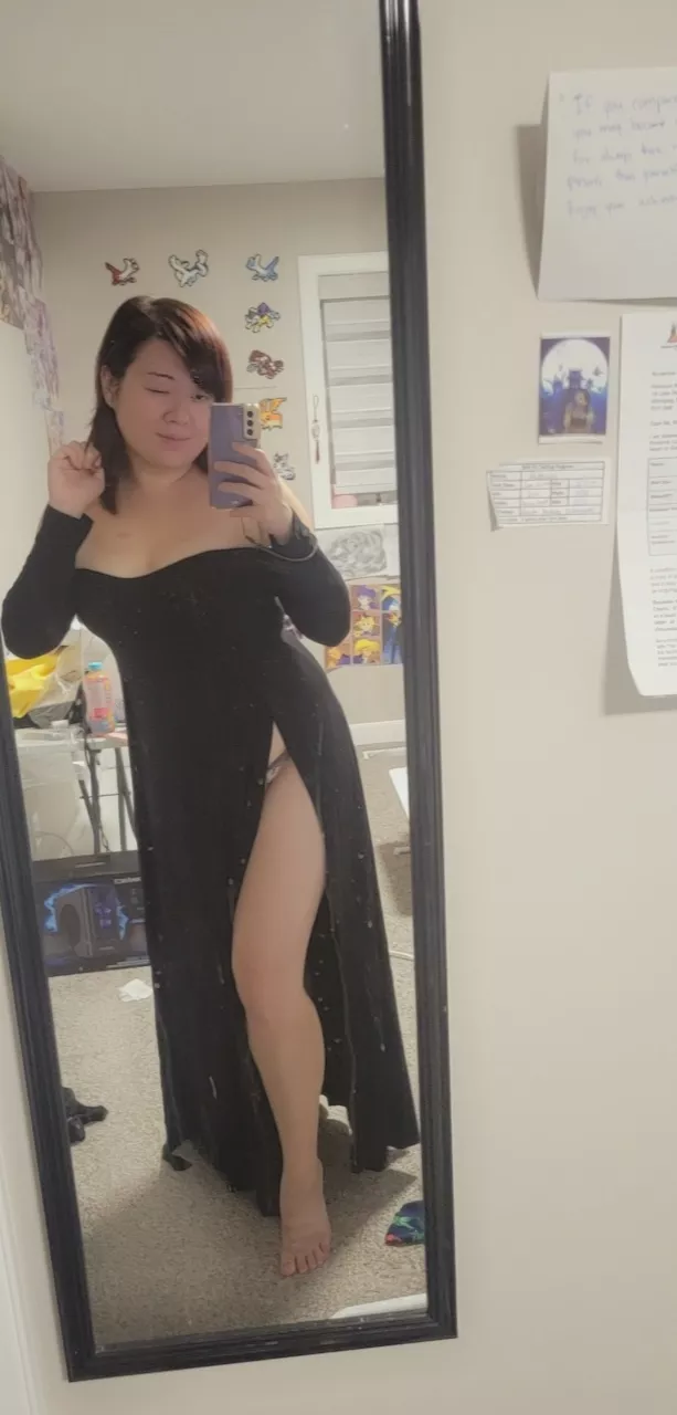 feel sexy and nice in this dress ♡