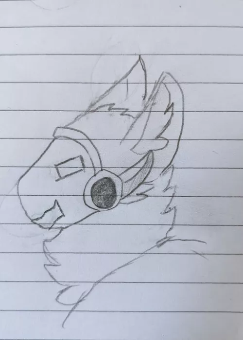 I NEED YOUR REF SHEETS! I'm bored and just did my first sketch in years (shown here). You may get a free headshot from it :)