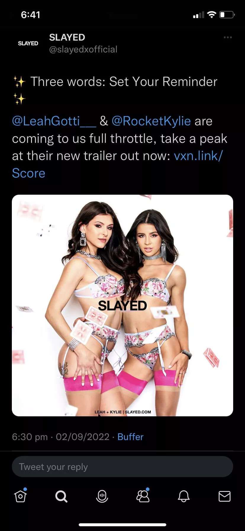 New scene with slayed