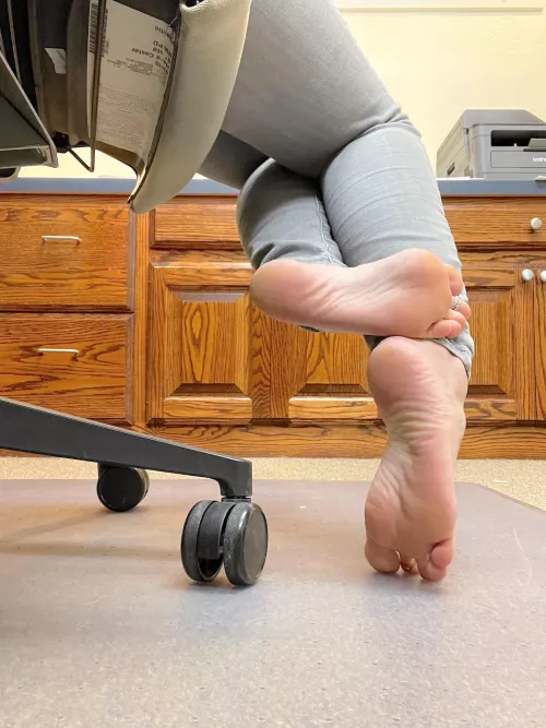 People say jobs are sole sucking.. so I make sure and have mine sucked every shift 😉