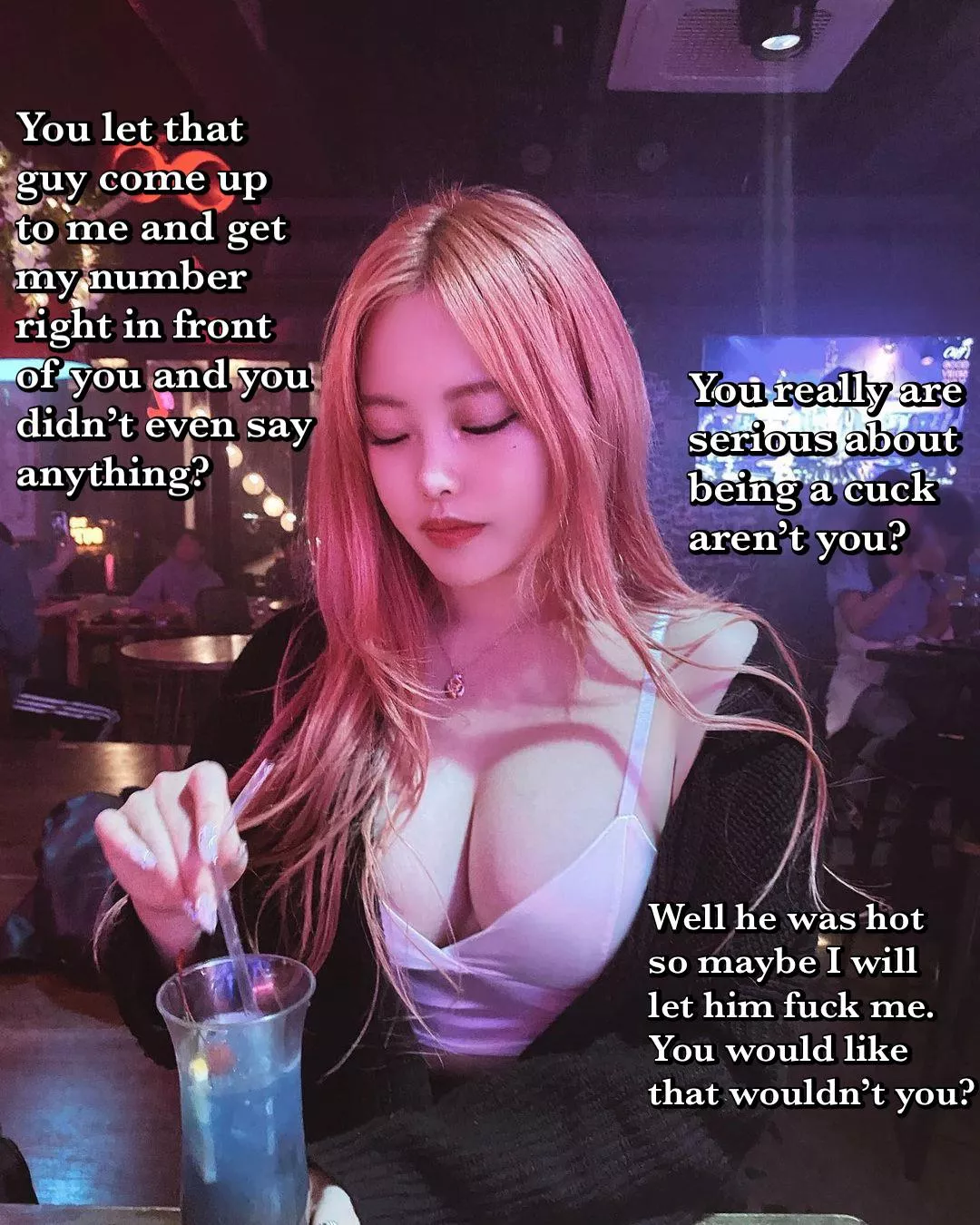 Would you like that cuck?