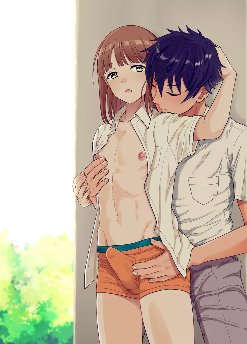 You sure are not as straight as you pretend to be sensei