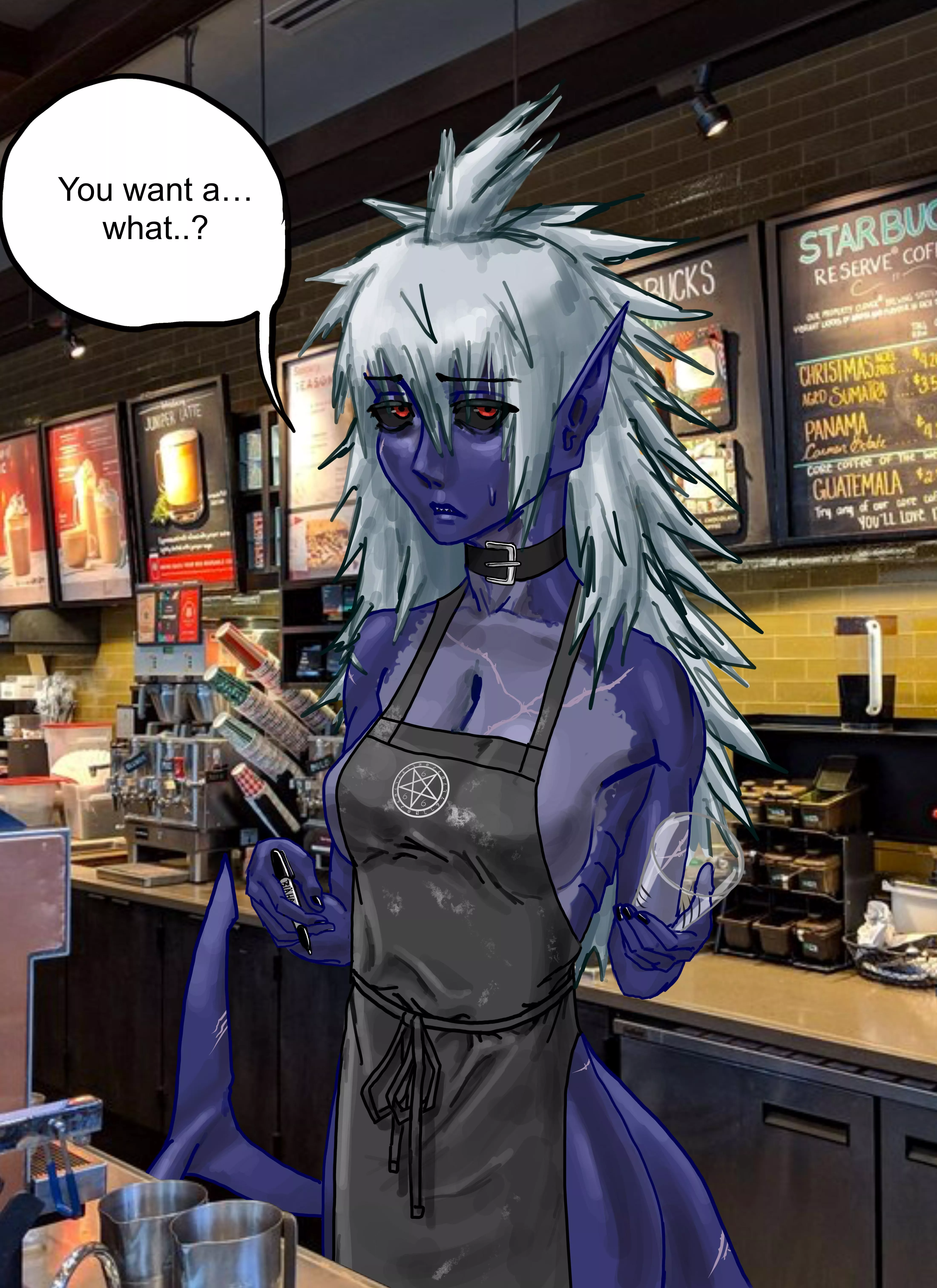 Can I have an iced latte with breastmilk, i mean- [OC]