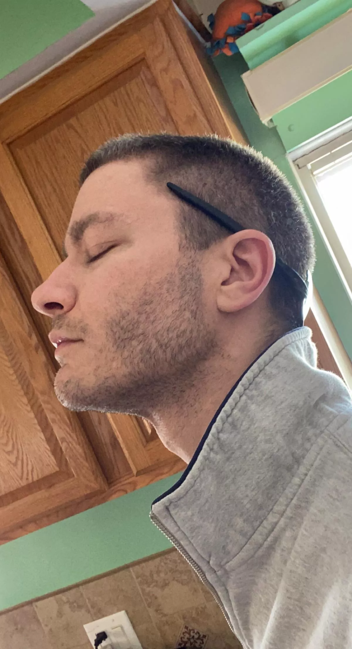 How I carry my sunglasses around when not in use . Or do I have eyes on the back of my head ?