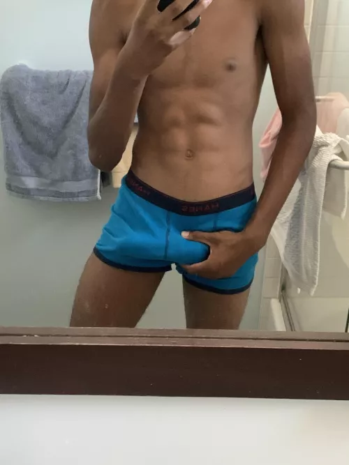 I walk around the house in only underwear would you notice?