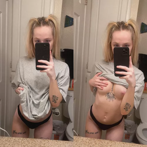 Id look even better flashing if it was your t shirt