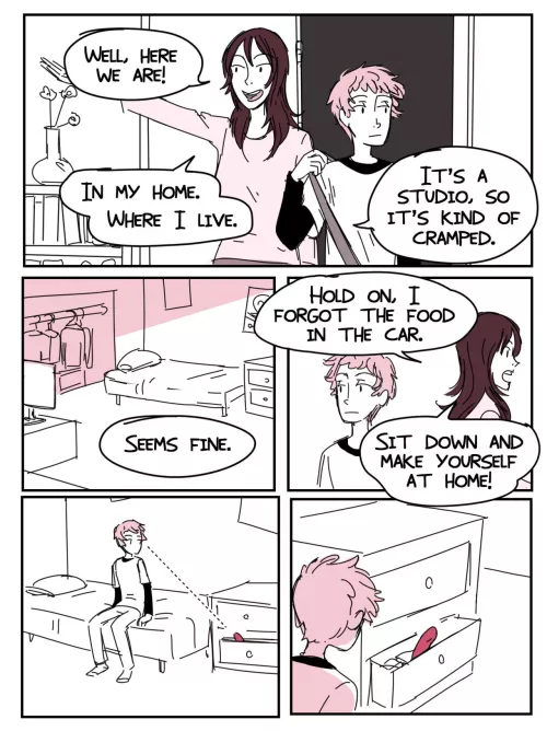 I’m sure she just forgot to put it away…