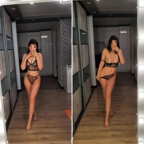 imagining you take that sexy lingerie off me