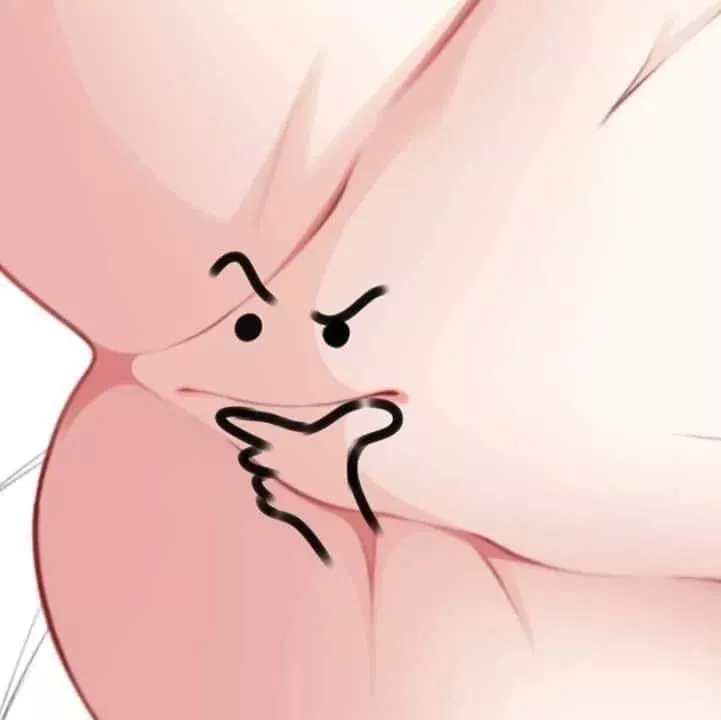 LF Color Source: 1girl, close up, crotch focus, groin, meme, no pubic hair, pussy focus, spread legs, thinking emoji