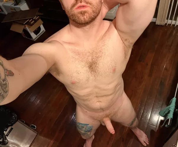 (M) Stretching it out after a heckin’ long week