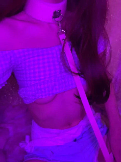 Soggy diaper and plastic pants, it was a struggle to get my shorts over them 🙈