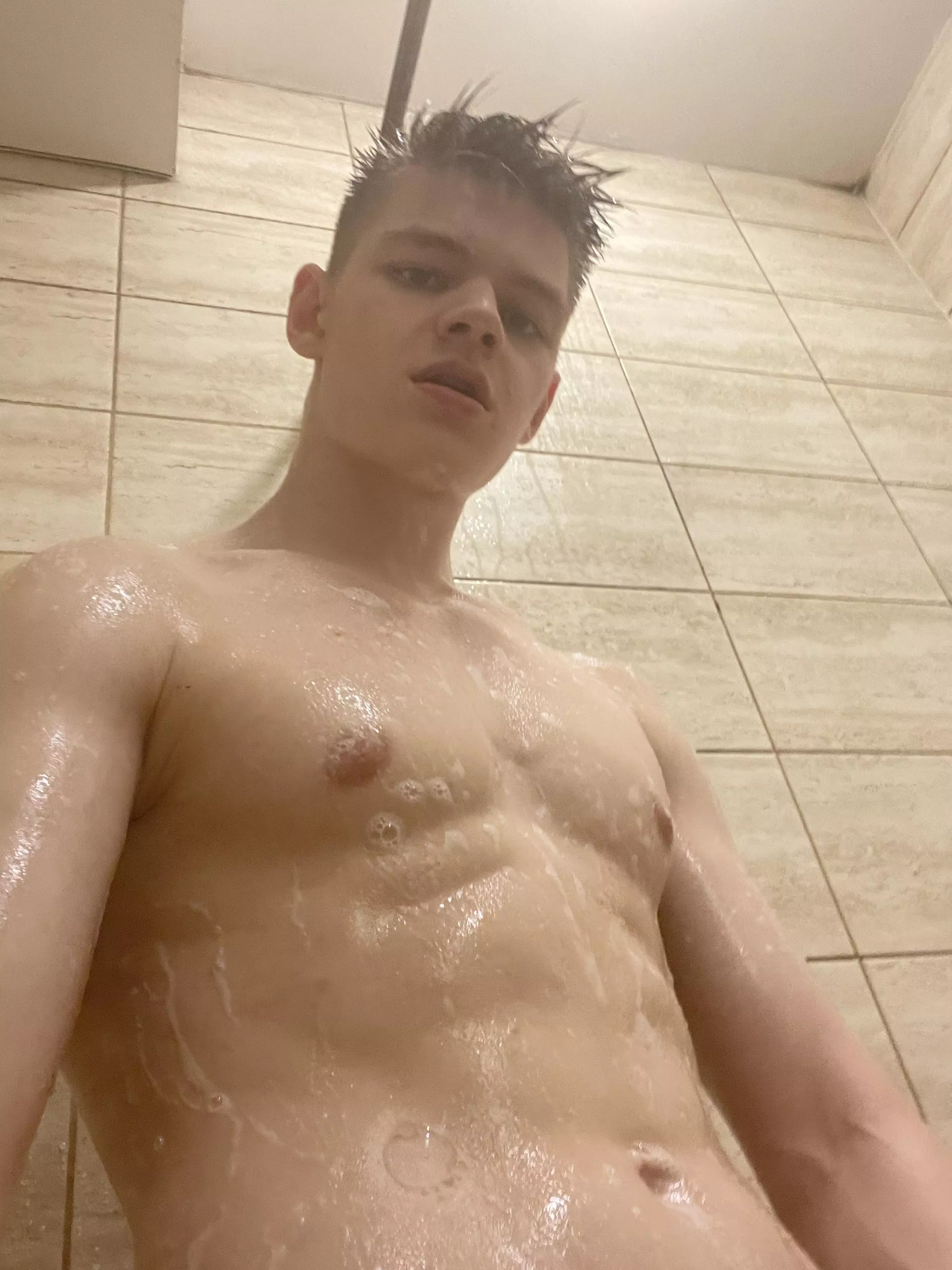 Would you take a public shower in a gym with me? 😏