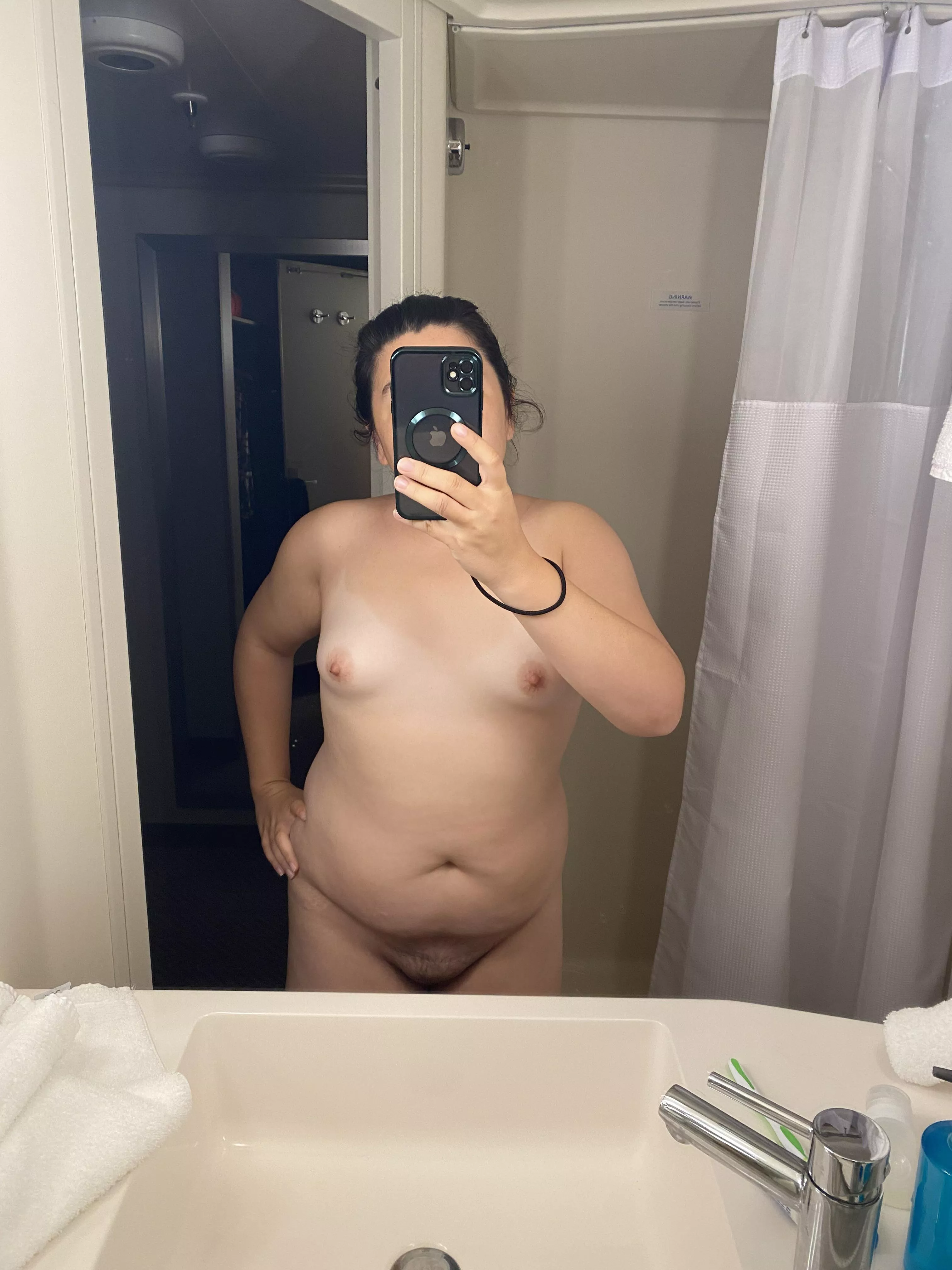 35f 160lbs 5’1” I’m trying to be better about being comfortable in my skin