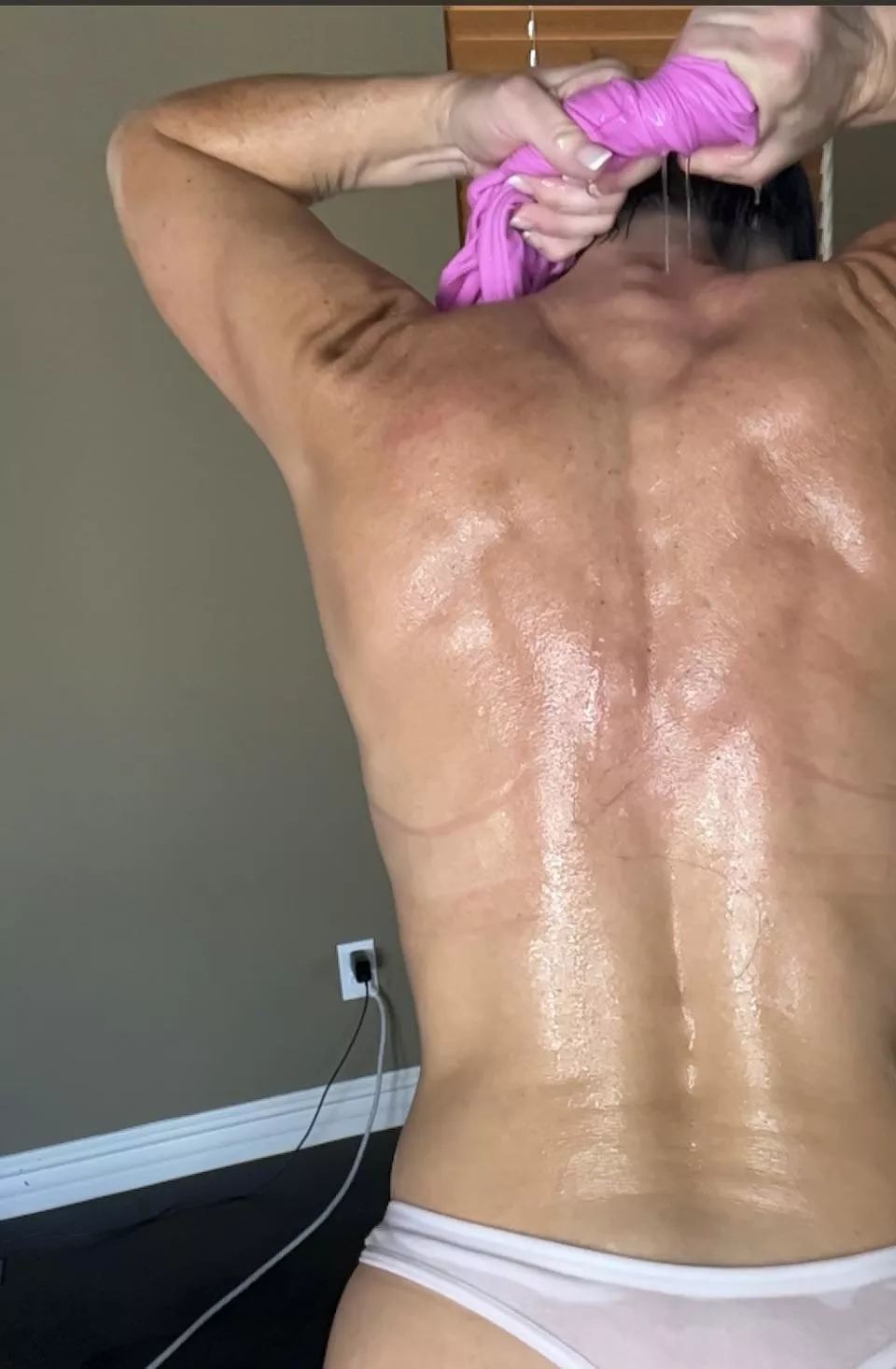 Another scene from one of my wringing it out videos