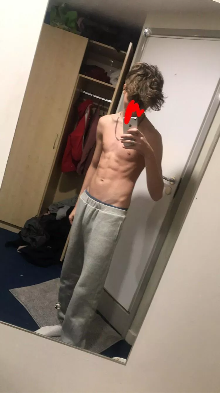 Can’t wait to surprise you with my 9 inch cock ;)