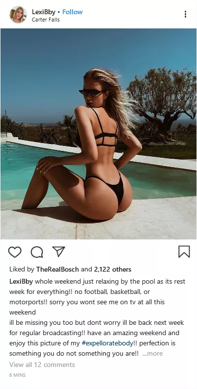 (cuntagram) - @LexiBby cum join me by the pool