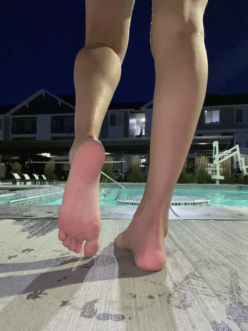 Getting my feet wet💦