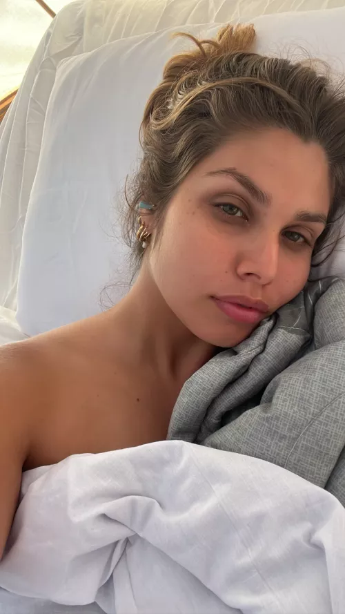 I have freckles in the most uncommon places and they all need to be kissed 🥺