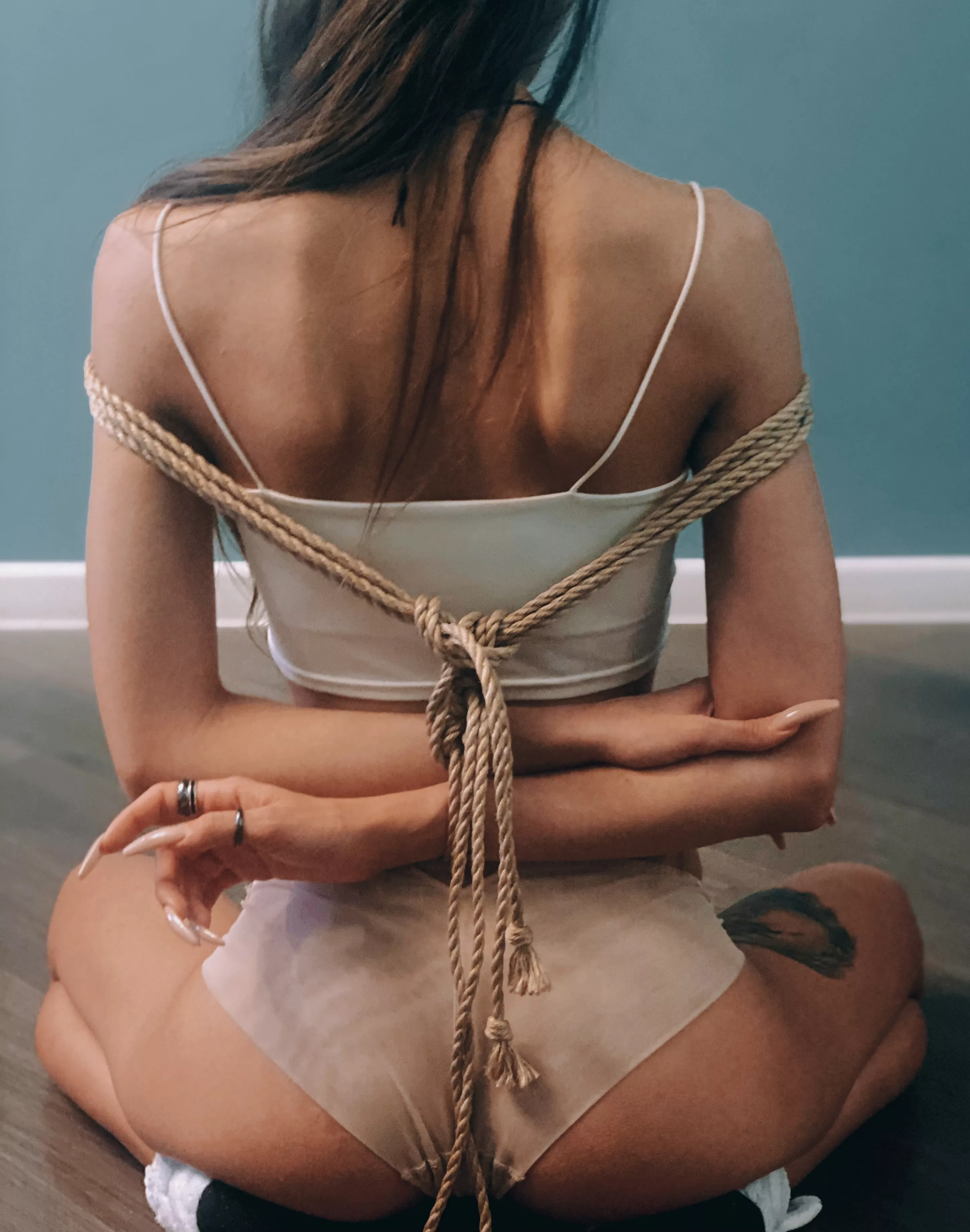 I love being tied up [F]